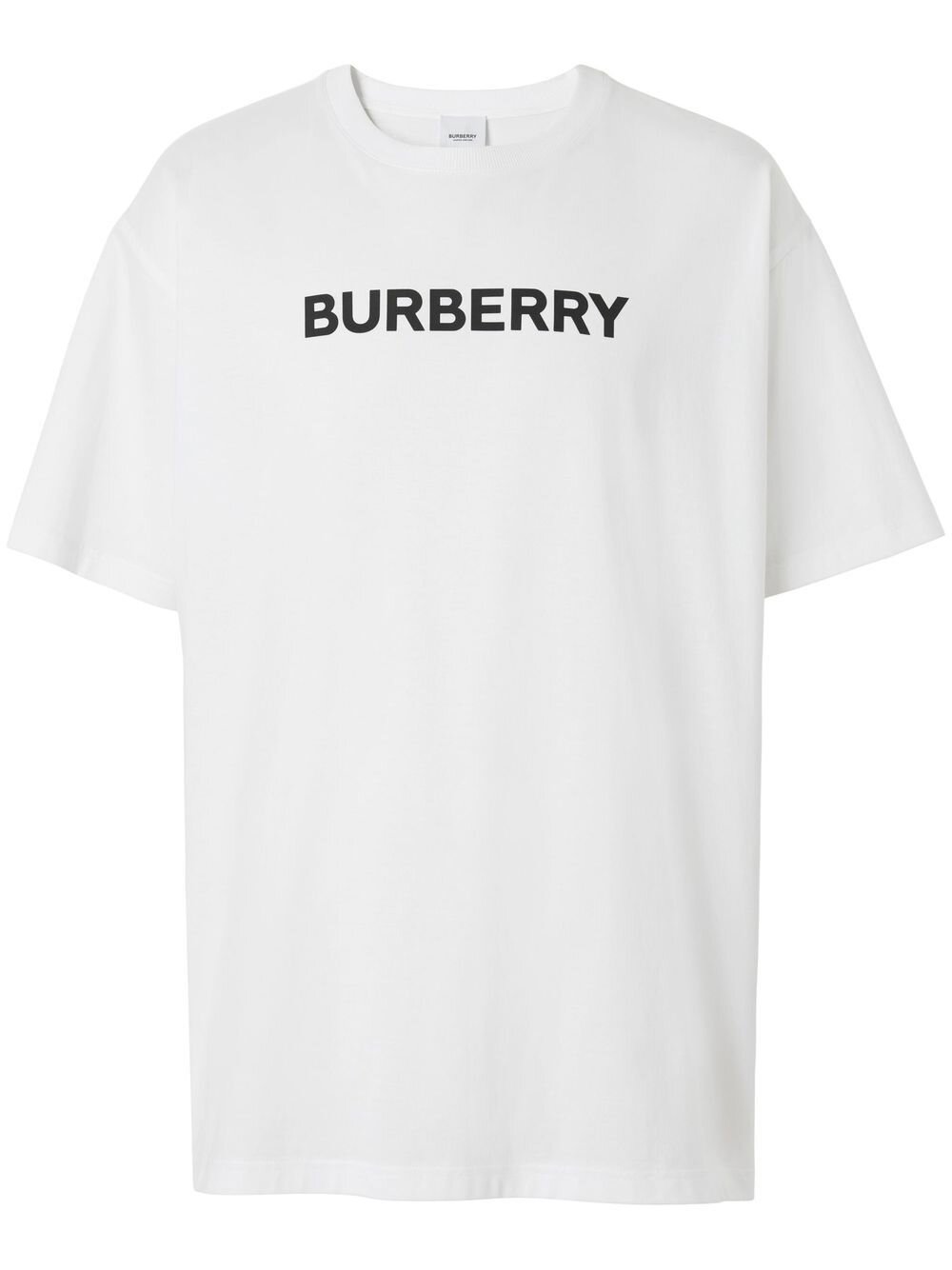 Burberry Harriston Printed Logo T-shirt in White