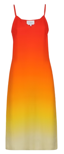 Casablanca Printed silk dress