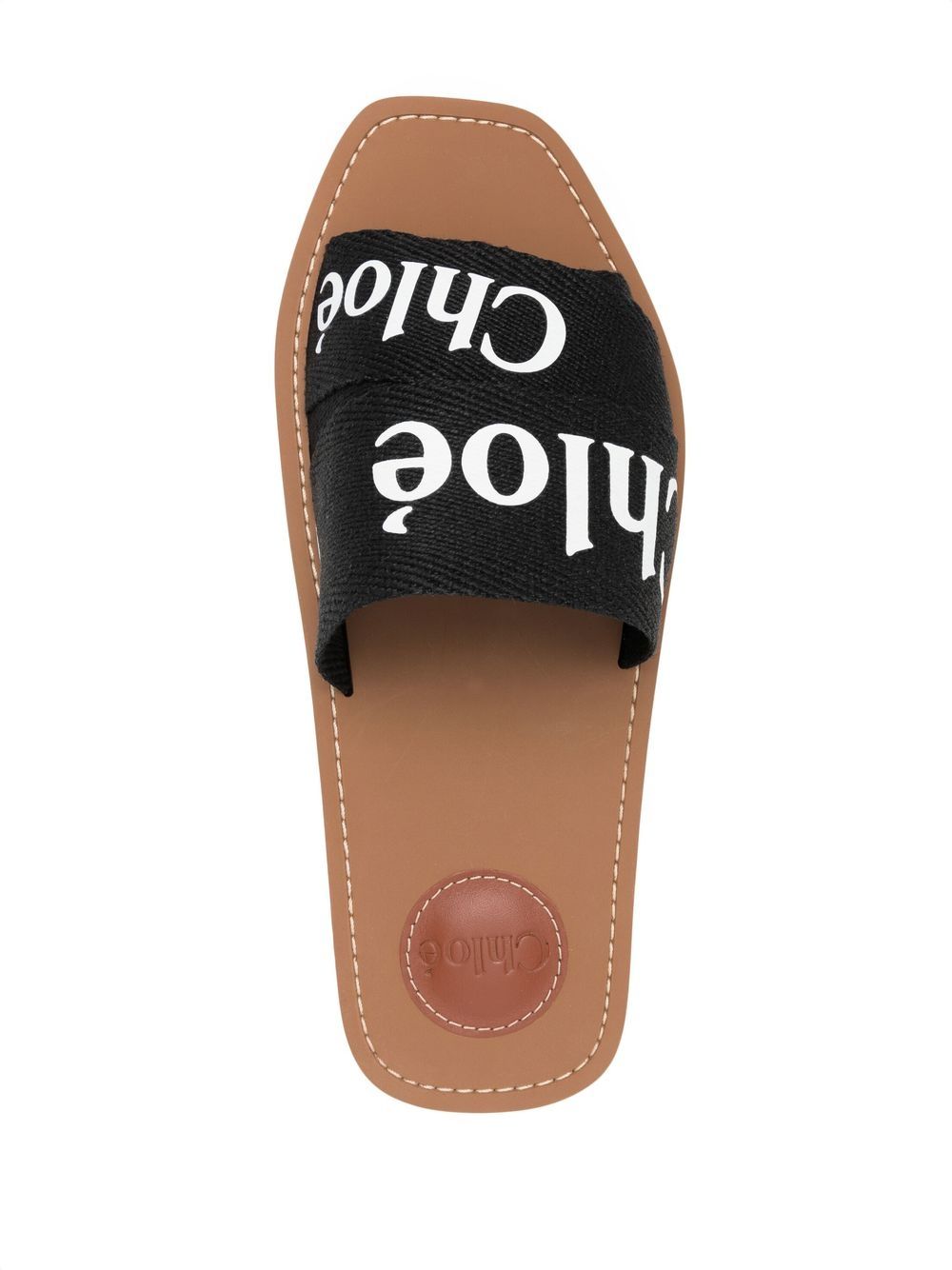 Chloé logo-strap sandals