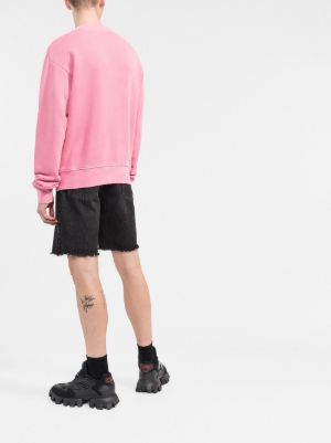 Palm Angels logo-print cotton sweatshirt