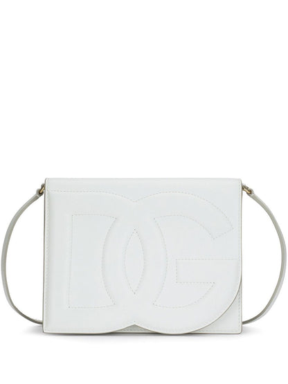 DG Logo leather cross body bag