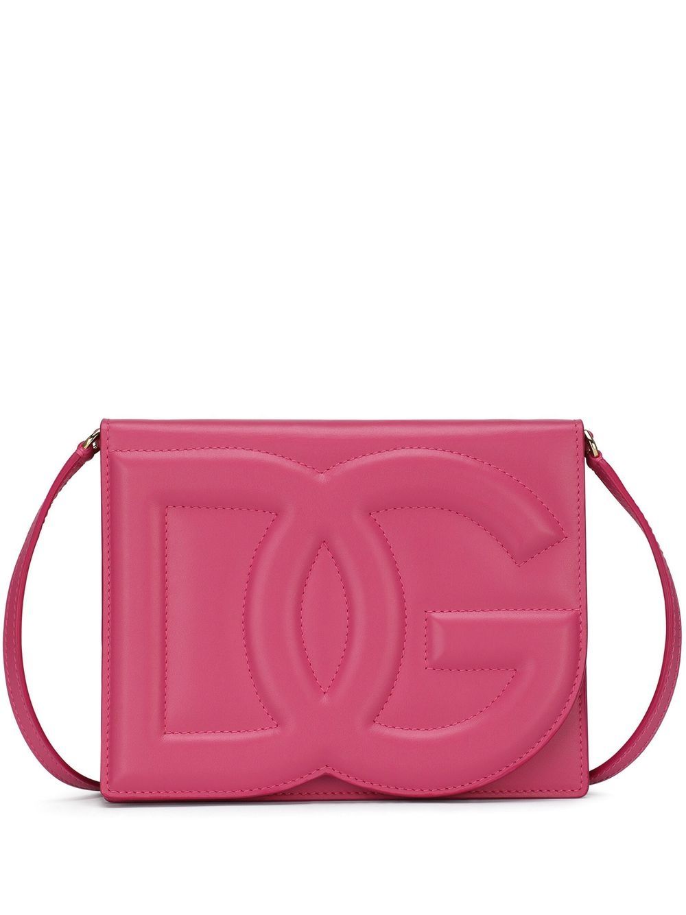 DG Logo leather cross body bag