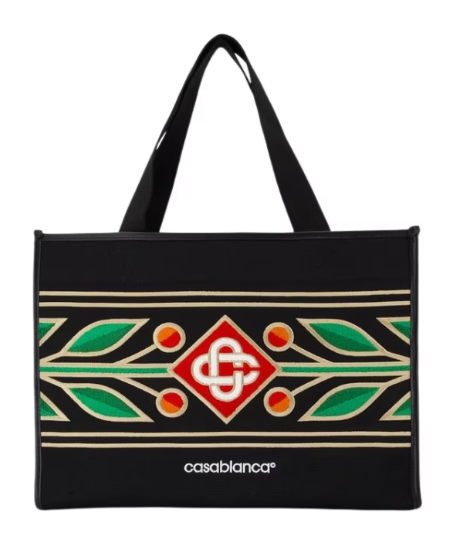 Casablanca Laurel Knit Shopper Bag
