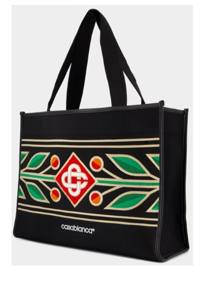 Casablanca Laurel Knit Shopper Bag