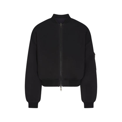 Neoprene Outerwear Reversible Bomber Jacket