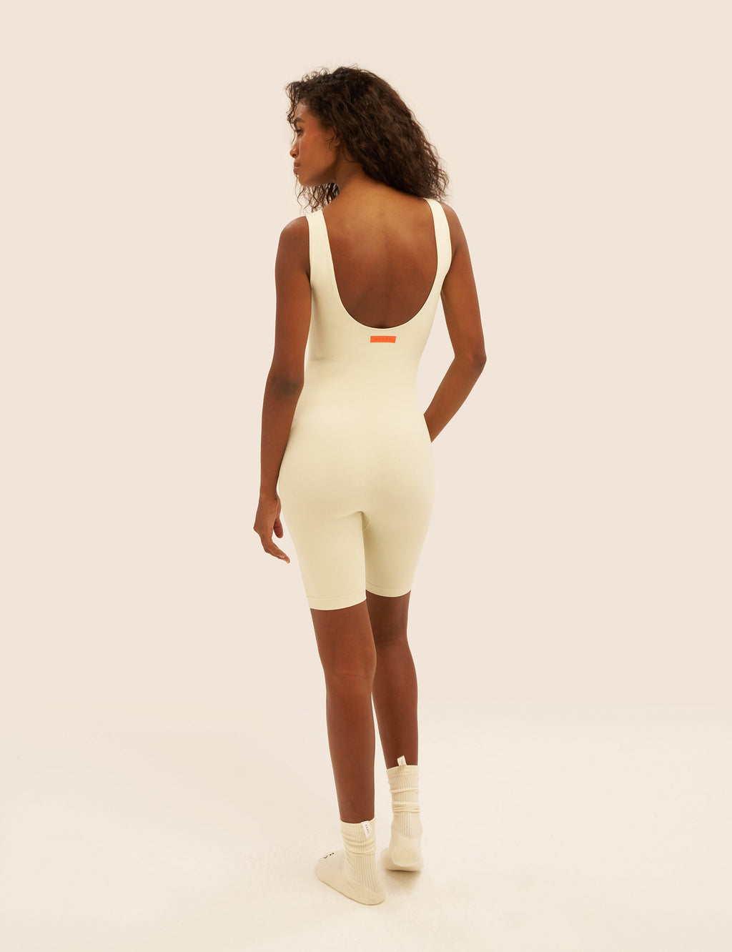 Seamless Knit Short Unitard