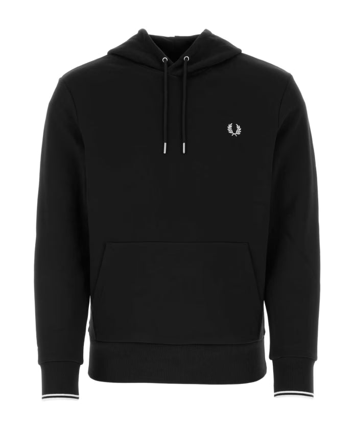 Fred Perry Tipped Hooded Sweatshirt