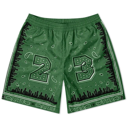 Off-White Bandana Swim Shorts