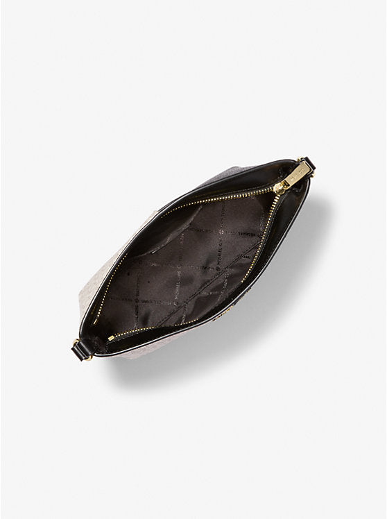 Jet Set Small Two-Tone Logo Crossbody Bag