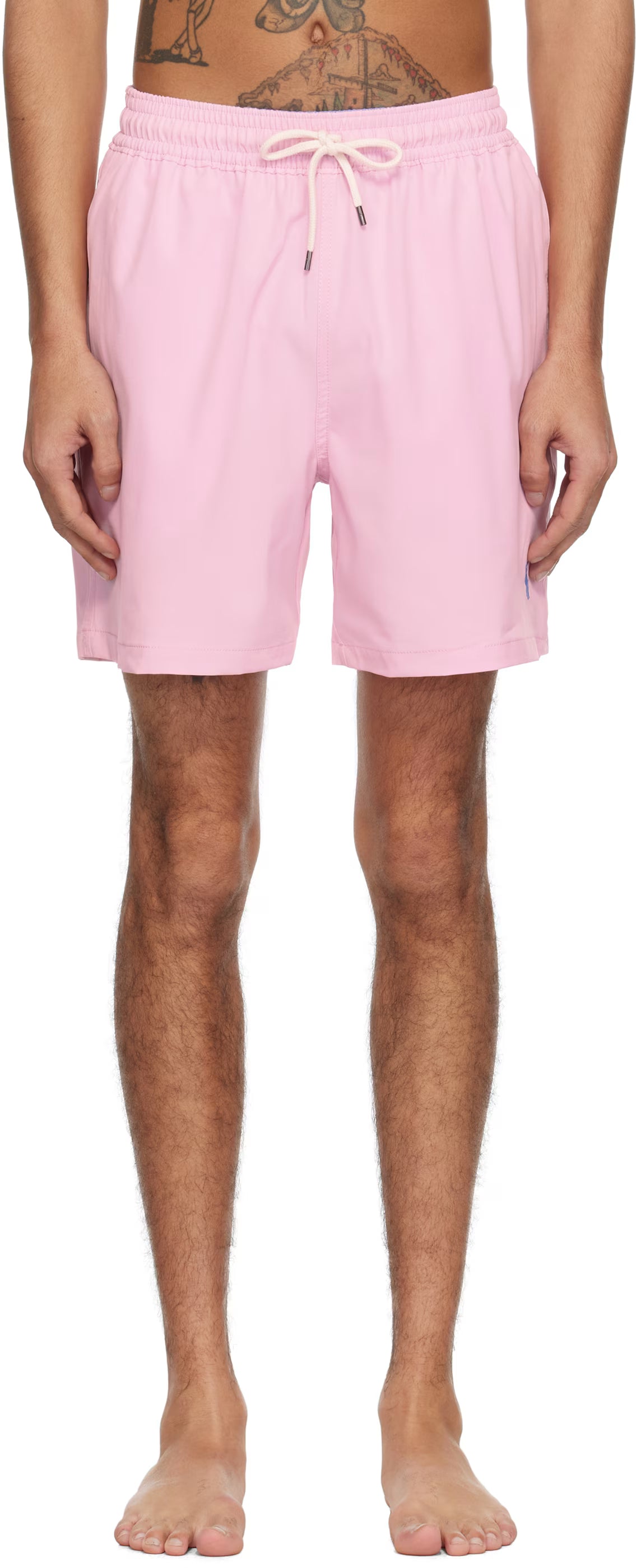 Polo Ralph Lauren Pink 5.75-Inch Traveler Classic Swim Shorts