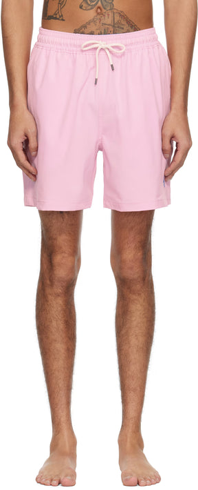 Polo Ralph Lauren Pink 5.75-Inch Traveler Classic Swim Shorts