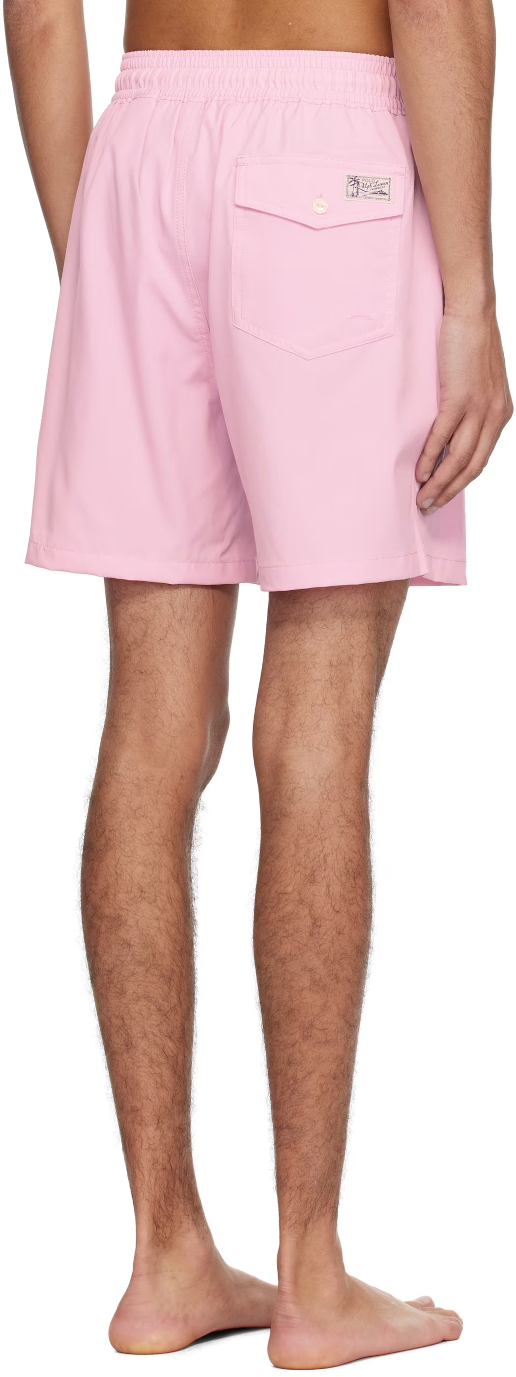 Polo Ralph Lauren Pink 5.75-Inch Traveler Classic Swim Shorts