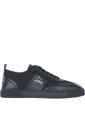 Christian Louboutin Louis Junior Velvet Sneakers