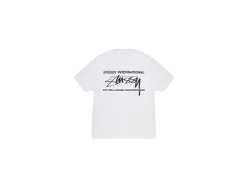 Stussy Smooth International Tee White