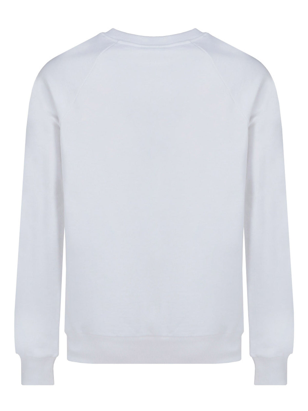Balmain Paris Logo Printed Sweatshirt in White