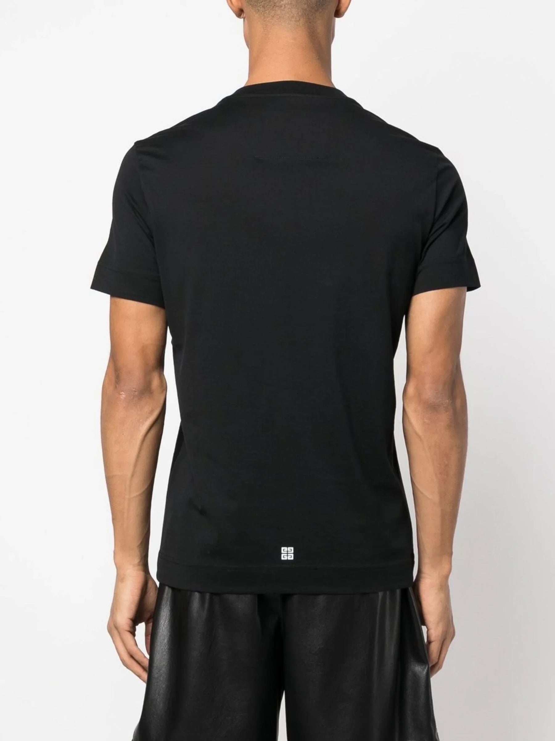 Givenchy Archetype Logo Print Oversized T-Shirt in Black