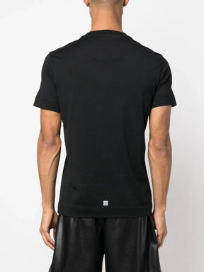 Givenchy Archetype Logo Print Oversized T-Shirt in Black