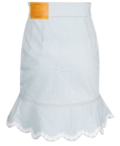 Casablanca Denim Skirt