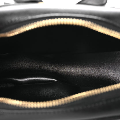 Smooth Calfskin Vara Bow Camera Bag Black