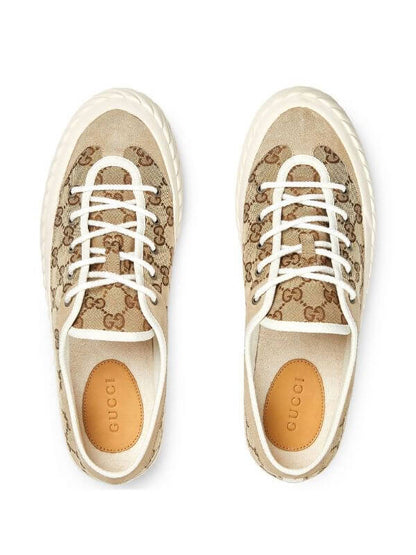 Gucci Gucci GG monogram low-top sneakers - Size: UK 4 Sneakers | Shop From The Mirage