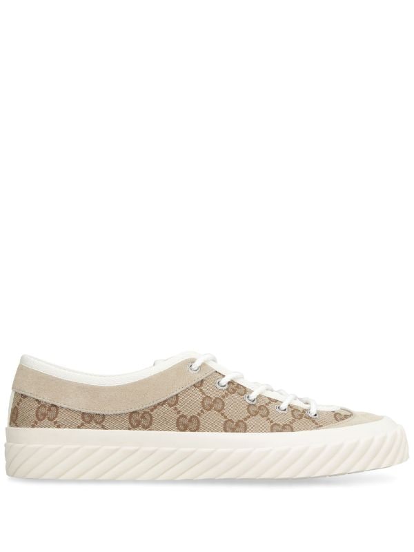 Gucci Gucci GG monogram low-top sneakers - Size: UK 4 Sneakers | Shop From The Mirage