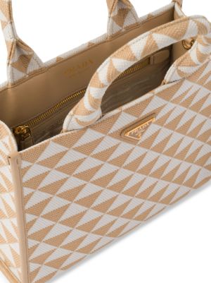 Small Symbole jacquard tote bag