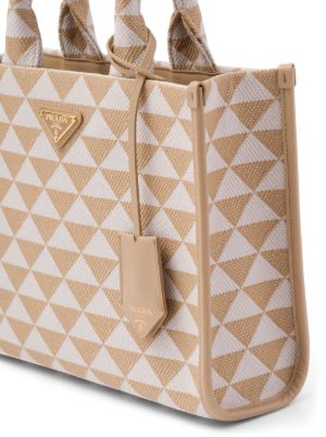 Small Symbole jacquard tote bag