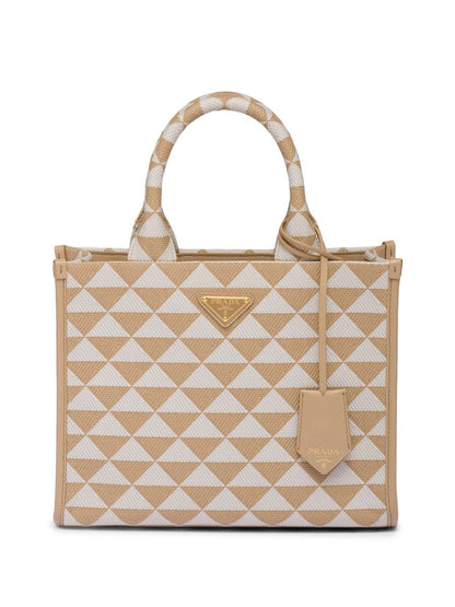Small Symbole jacquard tote bag