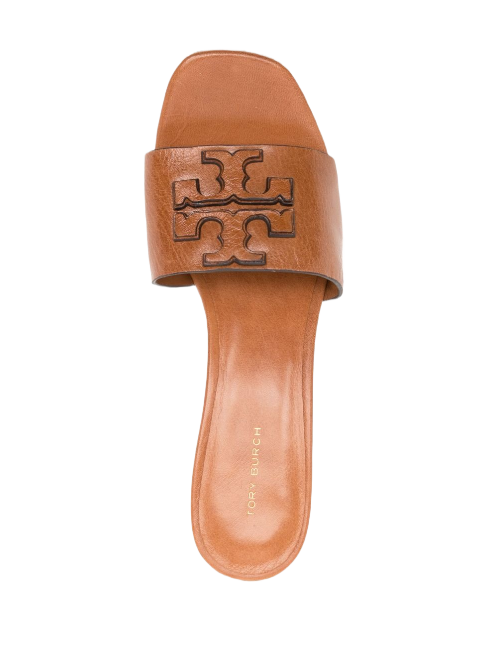 Tory Burch Block Heel Sandals – Tan Brown