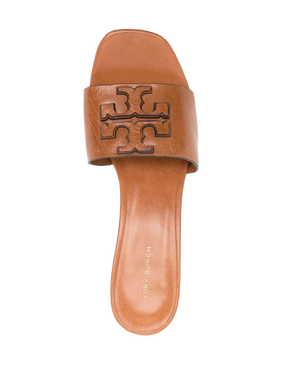 Tory Burch Block Heel Sandals – Tan Brown