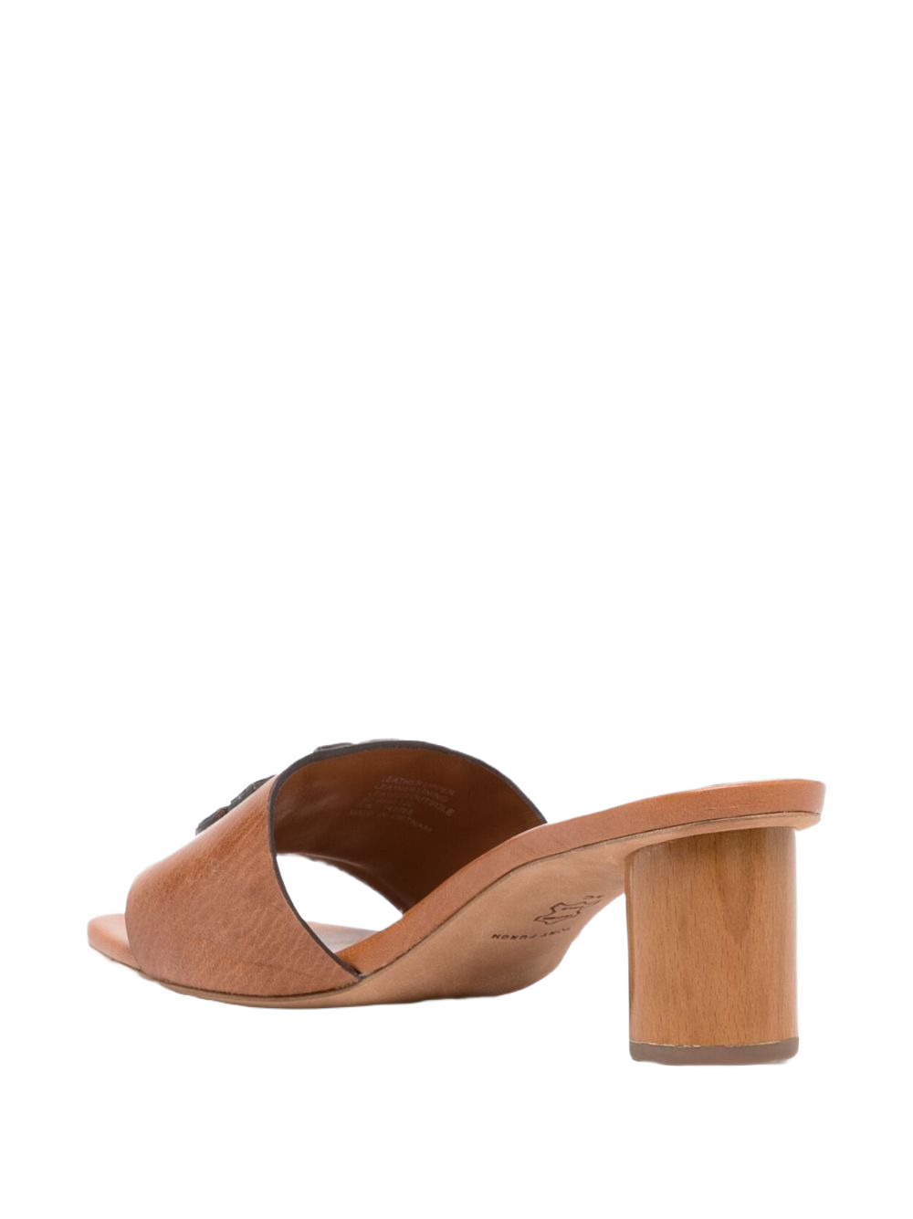 Tory Burch Block Heel Sandals – Tan Brown