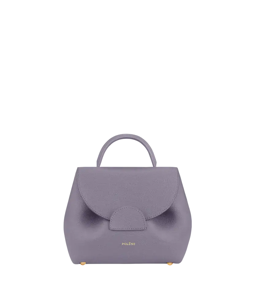 Polene Numéro Un Nano Edition Textured Mauve - Size: One Side Bags | Shop From The Mirage