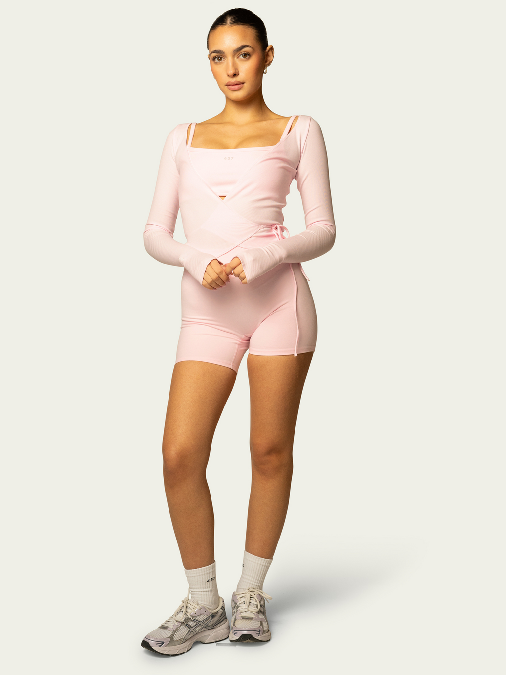 The Essentials Short / Powder-Pink