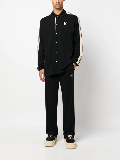 Palm Angels monogram-embroidered track pants
