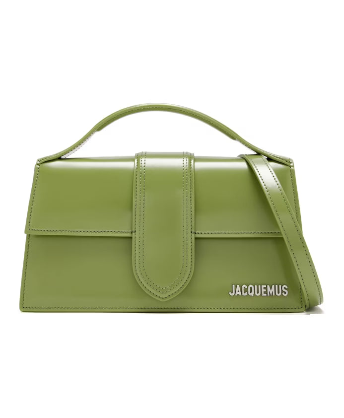 Green Leather Crossbody Bag