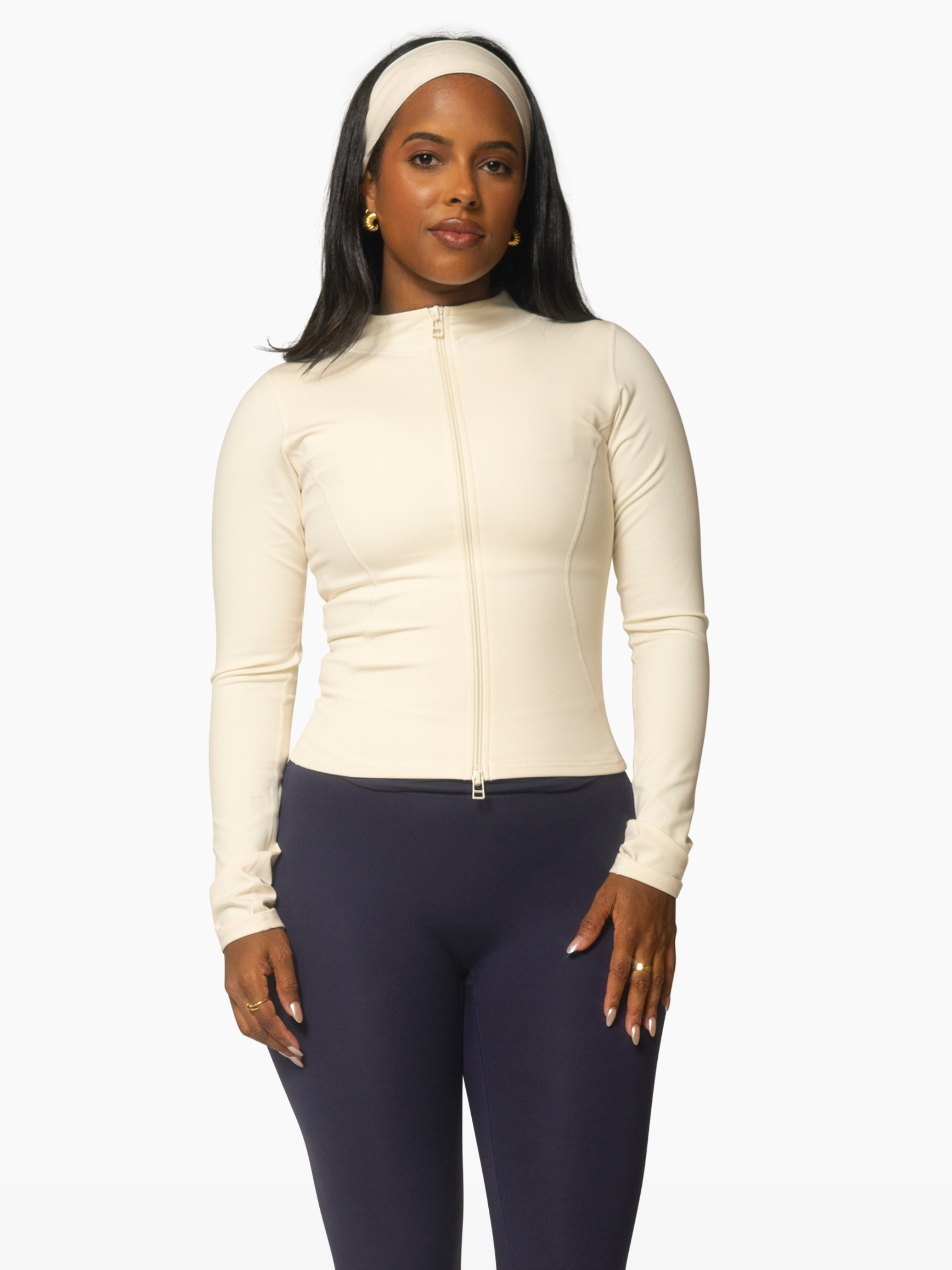 The Curve Jacket / Cream