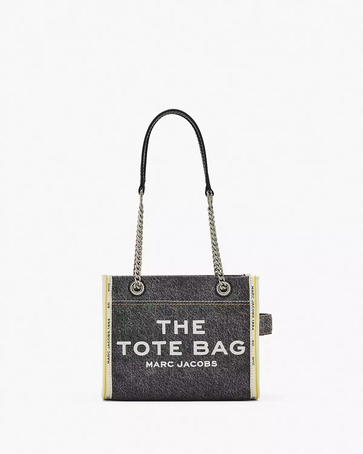 The Denim Chain Small Tote Bag