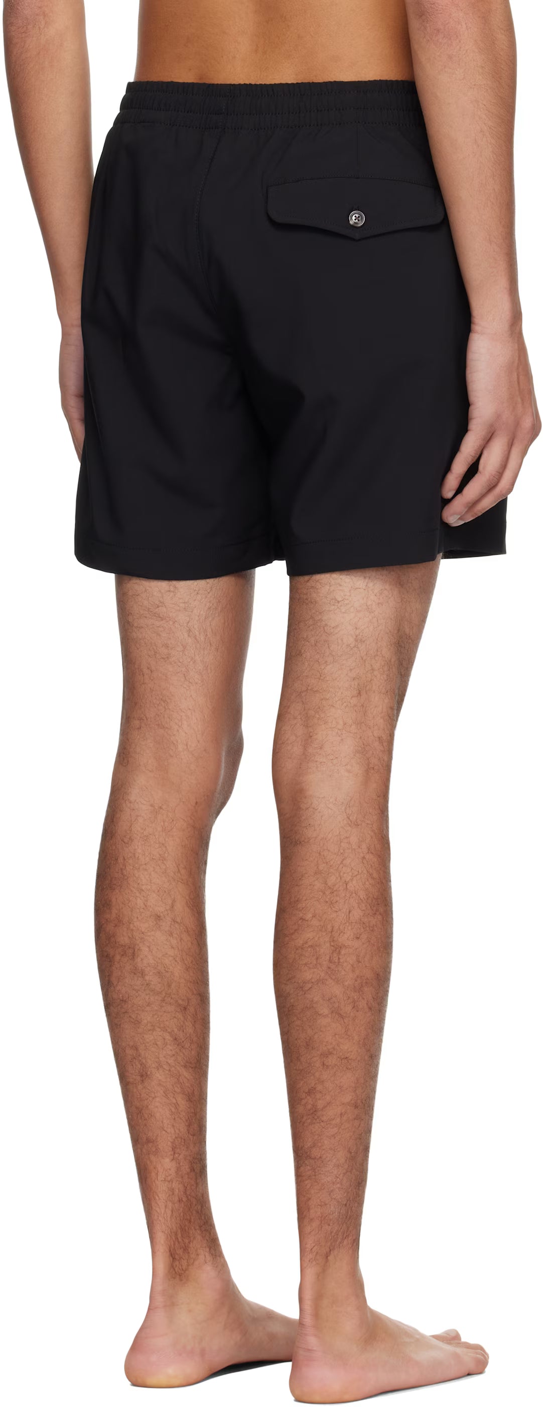 Polo Ralph Lauren Black 6-Inch Polo Prepster Swim Shorts