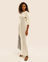 Knitted Mesh Cover Up