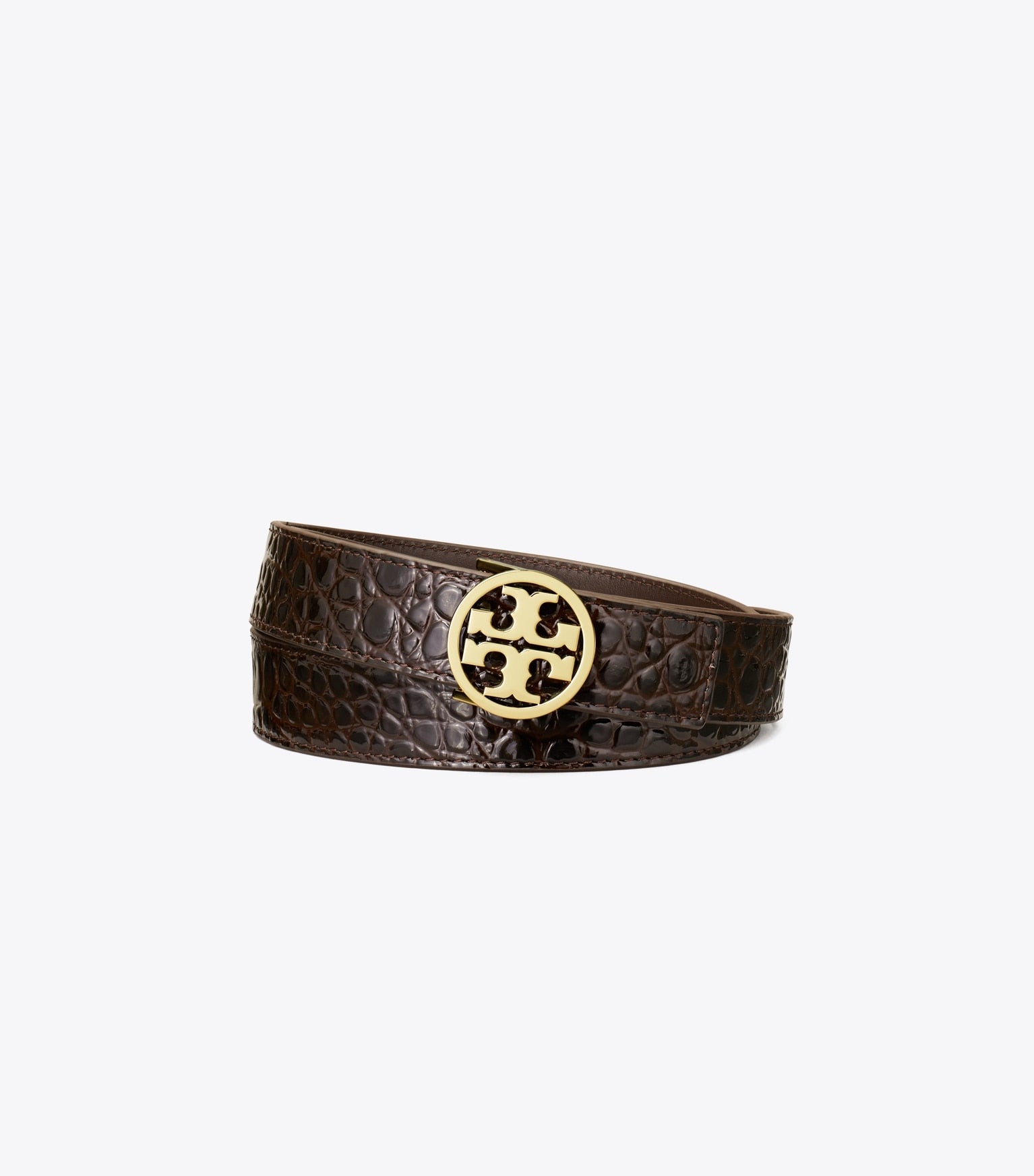 Tory Burch 1" MILLER CROC BELT - Belts | Shop From The Mirage