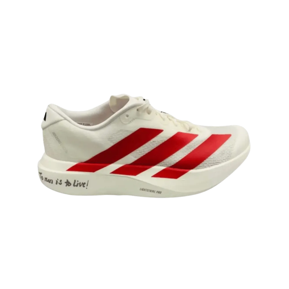 Adidas Adizero Evo SL Off White Better Scarlet