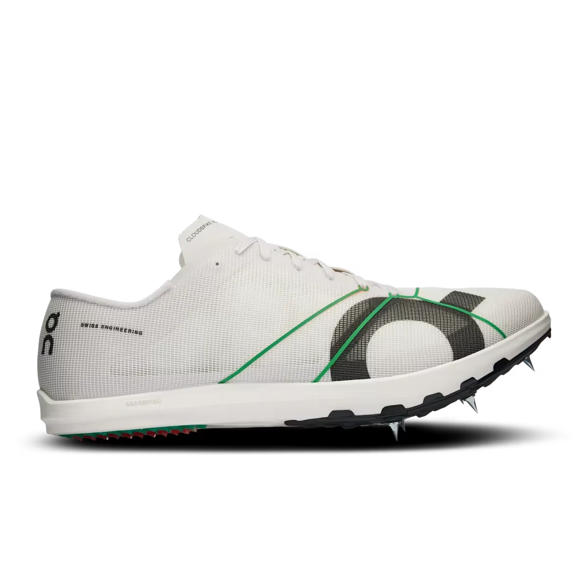 ON RUNNING Men'sCloudspike XC Frost | White