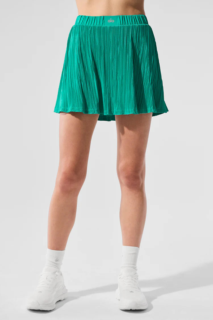 Micro Plisse Tennis Skirt