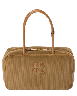 Corduroy Beau Top-Handle Bag