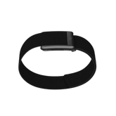 Whoop 5.0 Coreknit Jet Black Bicep Band (12 Month Peak Subscription Included)