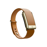 Whoop 5.0 Leatherluxe Tapered Camel with Gold Band (12 Month Peak Subscription Included)