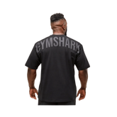 Gymshark Power T-Shirt Oversized Fit Black
