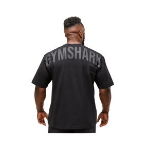 Gymshark Power T-Shirt Oversized Fit Black