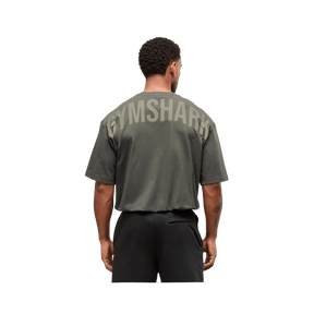Gymshark Power T-Shirt Oversized Fit Strength Green