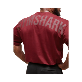 Gymshark Power T-Shirt Oversized Fit Sets Red